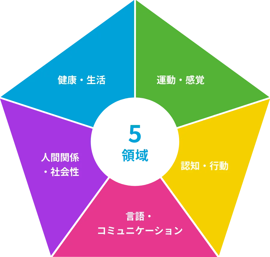 5領域に沿った支援